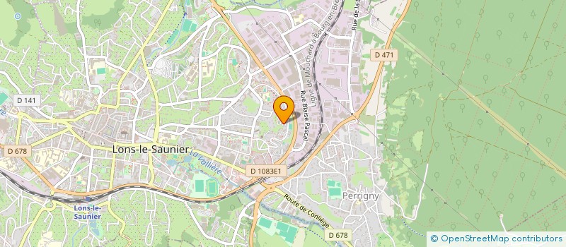 localisation de l'entreprise MADAME NAZLICAN KABADAYI à LONS-LE-SAUNIER