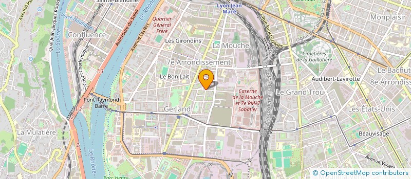 localisation de l'entreprise MADAME NAZLY TOVAR  LYON