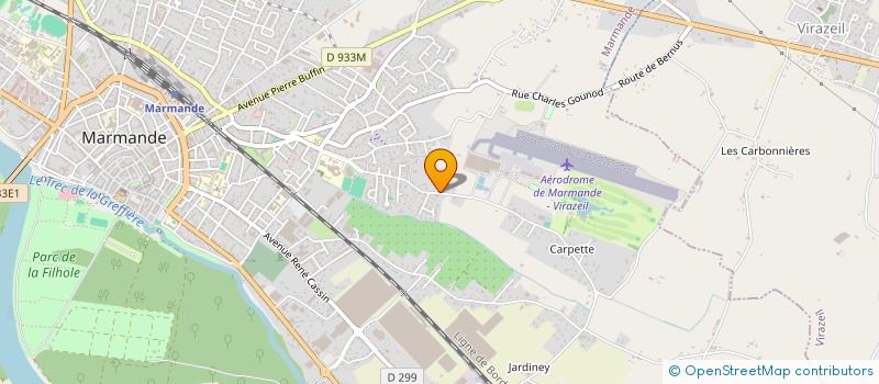 localisation de l'entreprise MADAME NAZMIN AKTER  MARMANDE