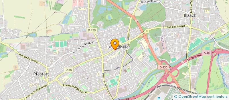 localisation de l'entreprise MADAME NAZMIYE ULU  MULHOUSE