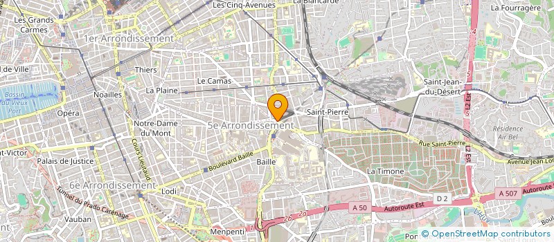 localisation de l'entreprise MADAME NDAWA NDIAYE SECK à MARSEILLE