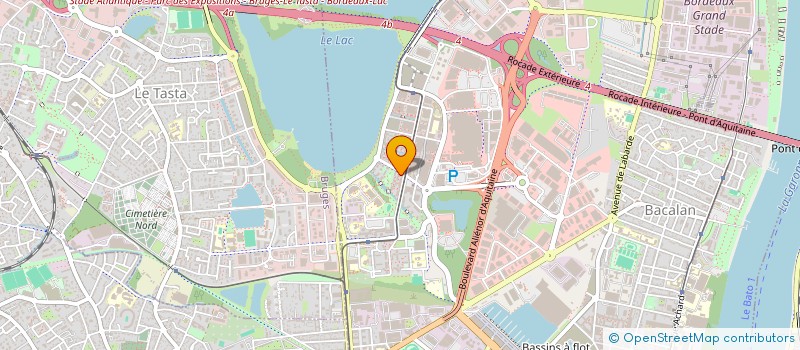 localisation de l'entreprise MADAME NDELLA NDOYE  BORDEAUX