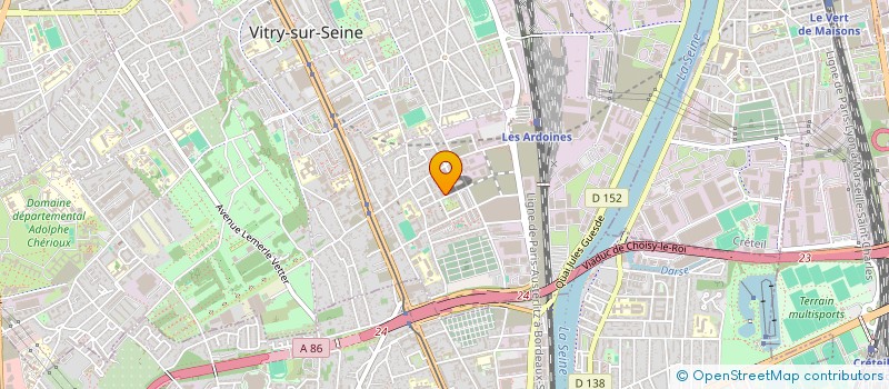 localisation de l'entreprise MADAME NDEYE BINETA SY à VITRY-SUR-SEINE