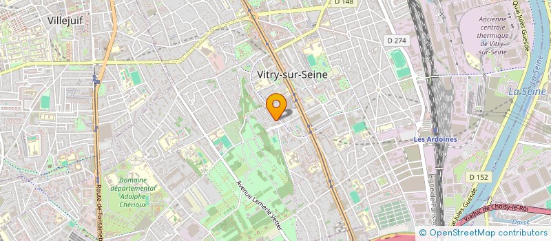 localisation de l'entreprise MADAME NDEYE-DIODIO SECK à VITRY-SUR-SEINE