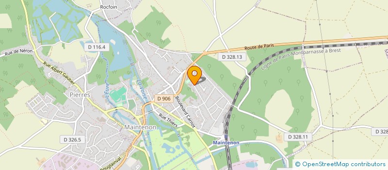 localisation de l'entreprise MADAME NDEYE FALL à MAINTENON