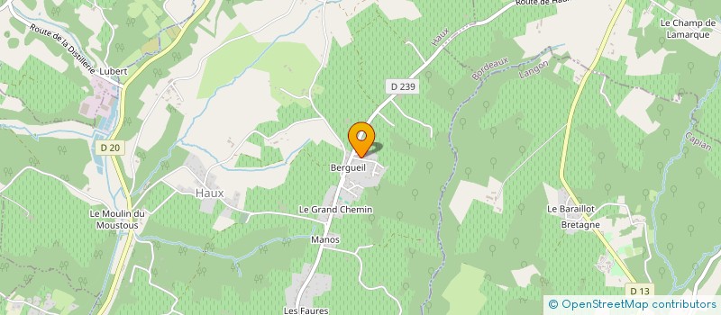 localisation de l'entreprise MADAME NDEYE FATOU MAR  HAUX