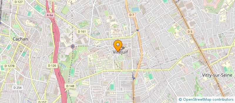 localisation de l'entreprise MADAME NDEYE GASSAMA  VILLEJUIF