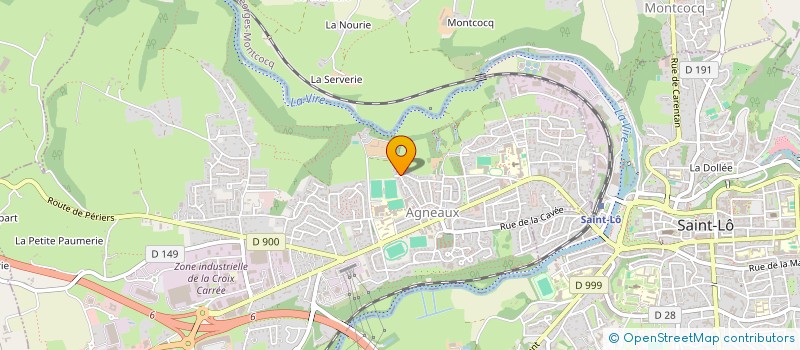 localisation de l'entreprise MADAME NDEYE-ISSE MBENGUE  AGNEAUX