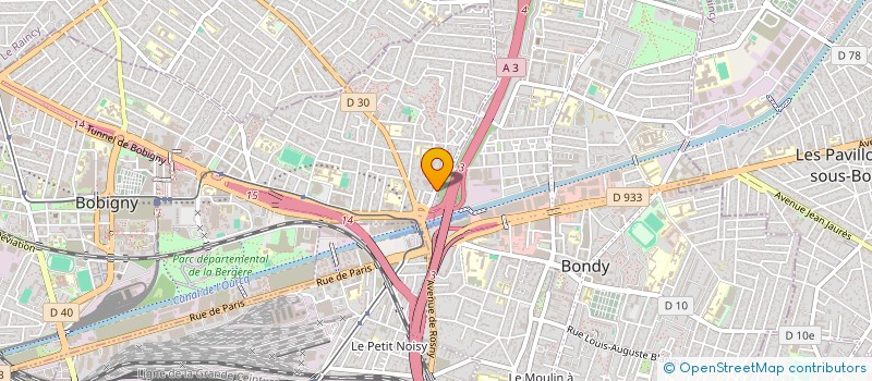 localisation de l'entreprise MADAME NDEYE MARIE NDAW à BOBIGNY