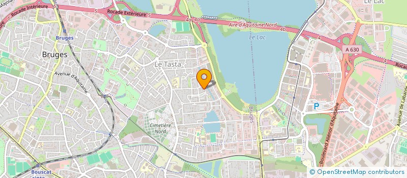 localisation de l'entreprise MADAME NDEYE NDIAYE  BRUGES