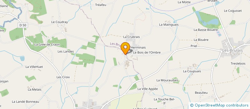 localisation de l'entreprise MADAME NDEYE SENE  COMBLESSAC