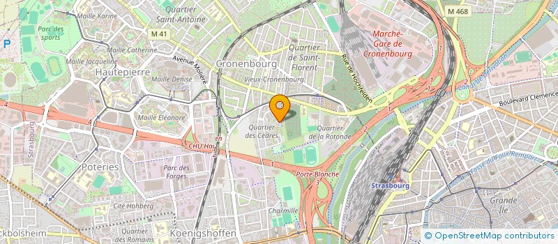 localisation de l'entreprise MADAME NDEYE SENE GUEYE à STRASBOURG