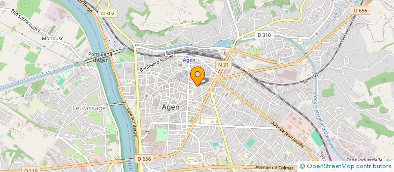 localisation de l'entreprise MADAME NDEYE-TETINE SARR  AGEN