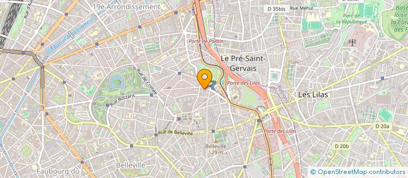 localisation de l'entreprise MADAME NDOUMBE SECK  PARIS