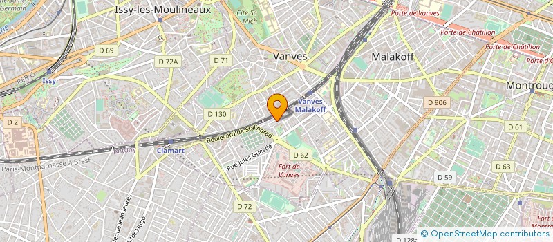 localisation de l'entreprise MADAME NEAMA EID  MALAKOFF