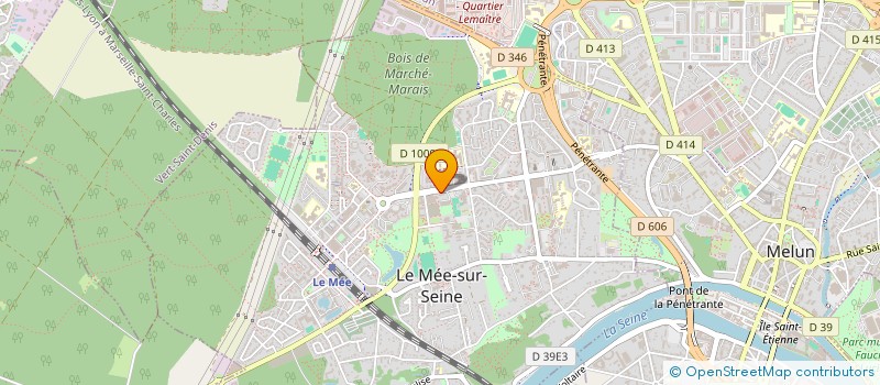 localisation de l'entreprise MADAME NEANT MBUNGUN META  LE MEE-SUR-SEINE