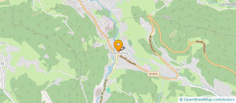 localisation de l'entreprise MADAME NEBIA BEN BRAHIM  PLAINFAING