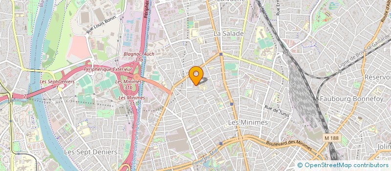 localisation de l'entreprise MADAME NEBIA GOUMIDI à TOULOUSE