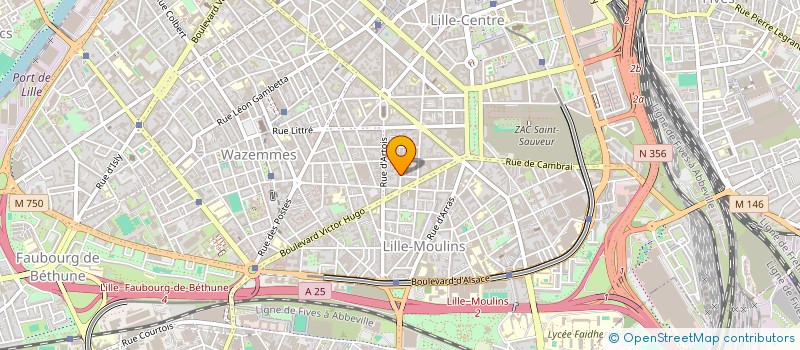 localisation de l'entreprise MADAME NEDA ARMBRUSTER à LILLE