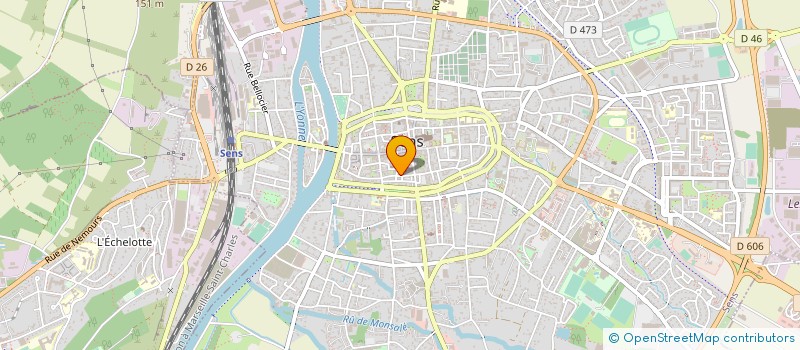 localisation de l'entreprise MADAME NEDIM YILDIRIM à SENS