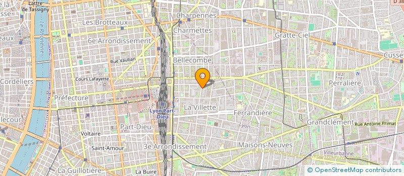 localisation de l'entreprise MADAME NEDJLA BADAOUI  LYON