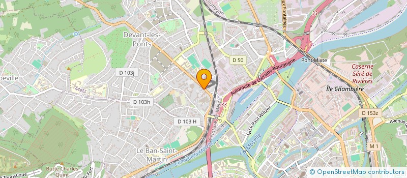 localisation de l'entreprise MADAME NEDJMA ABDELLAOUI  METZ