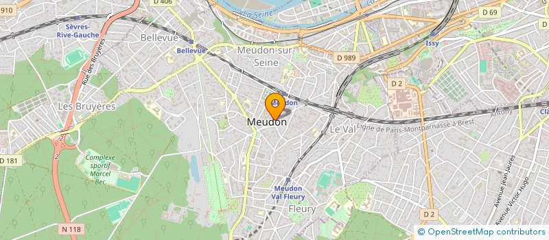 localisation de l'entreprise MADAME NEDJMA ADEL à MEUDON