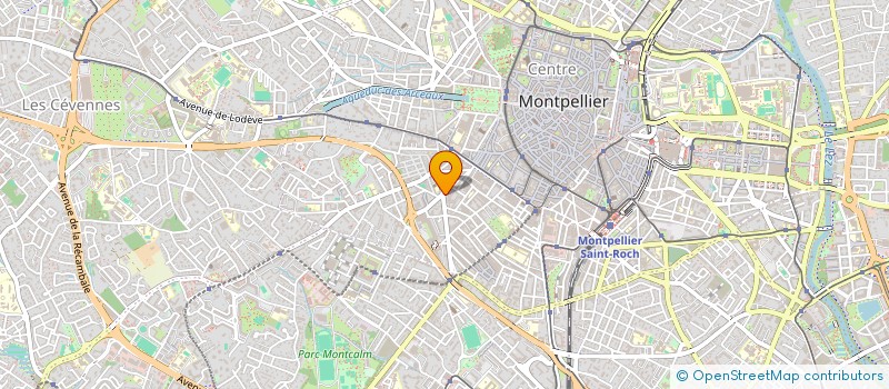localisation de l'entreprise MADAME NEDJMA BEN ZEKRI à MONTPELLIER