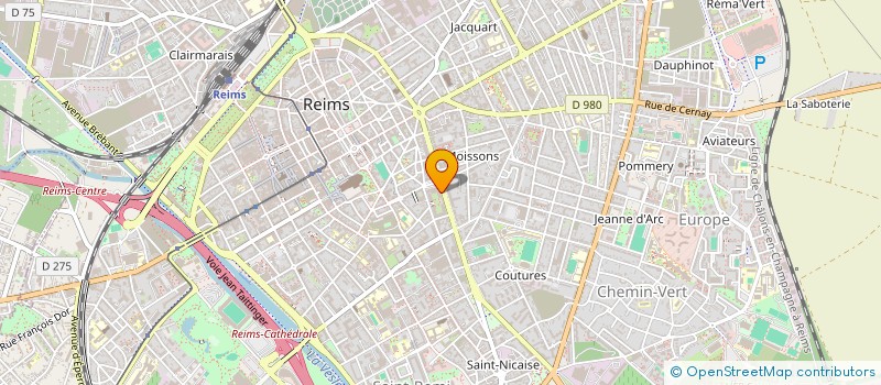 localisation de l'entreprise MADAME NEDJMA BERKANE  REIMS