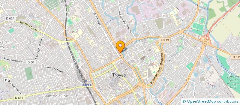 localisation de l'entreprise MADAME NEDJMA CHEHIDI  TROYES