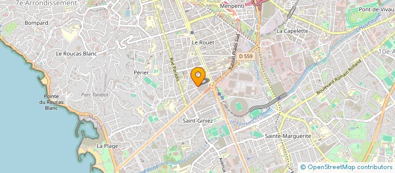 localisation de l'entreprise MADAME NEDJMA NOUI à MARSEILLE