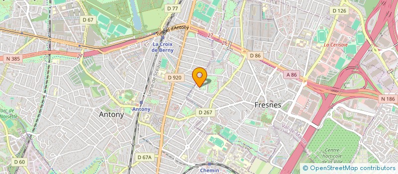 localisation de l'entreprise MADAME NEDJMA VIVET  FRESNES