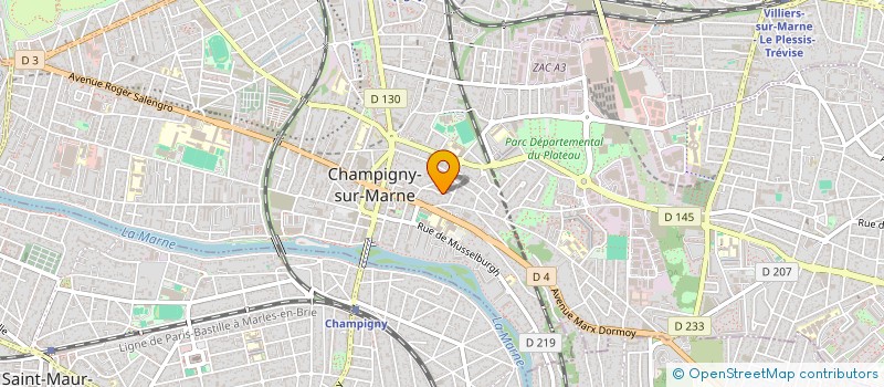 localisation de l'entreprise MADAME NEDYALKA PETKOVA à CHAMPIGNY-SUR-MARNE
