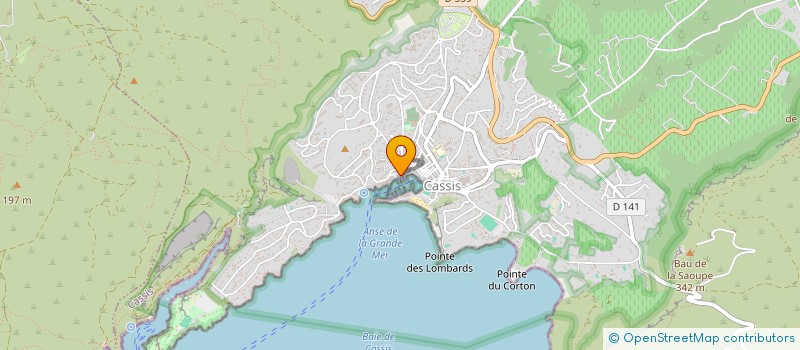 localisation de l'entreprise MADAME NEE CINQUE  CASSIS