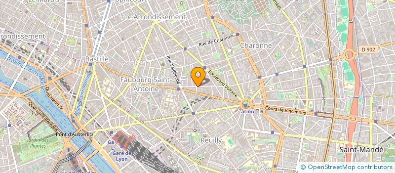 localisation de l'entreprise MADAME NEE RATA  PARIS