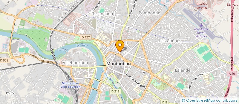 localisation de l'entreprise MADAME NEE VIALERET à MONTAUBAN