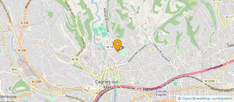 localisation de l'entreprise MADAME NEELAM PATIL à CAGNES-SUR-MER