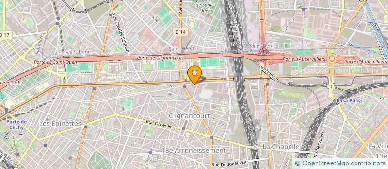 localisation de l'entreprise MADAME NEFERTITI BISSEMO  PARIS