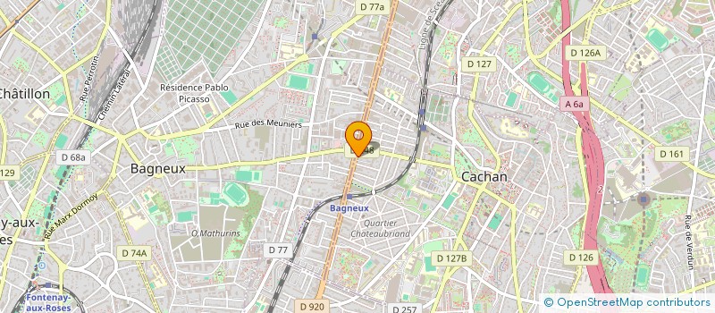 localisation de l'entreprise MADAME NEFFER MUSTIOLA  CACHAN