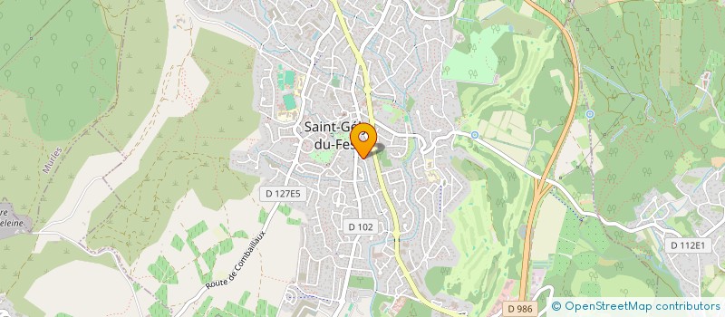 localisation de l'entreprise MADAME NEGIA BOUNZOUL à SAINT-GELY-DU-FESC