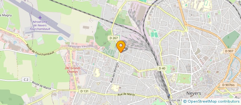 localisation de l'entreprise MADAME NEGIN MEHRABI  NEVERS