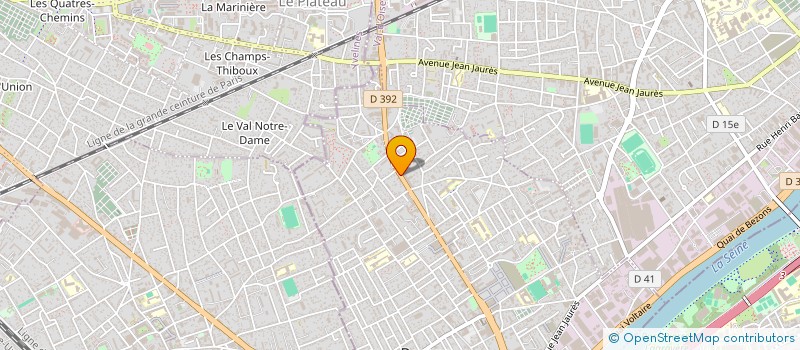 localisation de l'entreprise MADAME NEHEMIE AUGUSTE à BEZONS