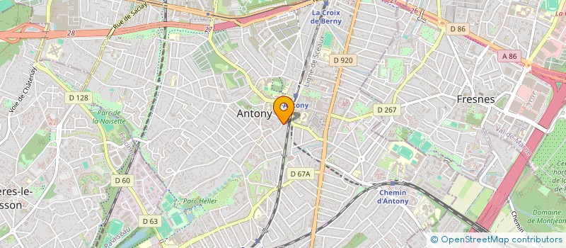 localisation de l'entreprise MADAME NEHLA OSMANI à ANTONY