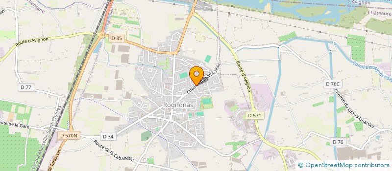 localisation de l'entreprise MADAME NEIGE ALAZARD  ROGNONAS