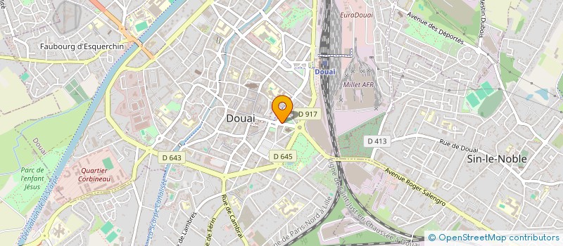 localisation de l'entreprise MADAME NEIJMA BOUHTA à DOUAI