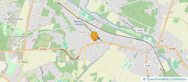 localisation de l'entreprise MADAME NEIJMA DORGHAL  MONTRY