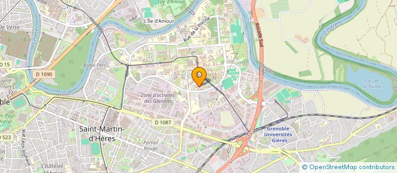 localisation de l'entreprise MADAME NEIKA ISABELLE ALPHONSE  SAINT MARTIN D'HERES