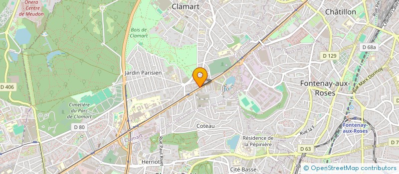 localisation de l'entreprise MADAME NEILA AKIL à CLAMART