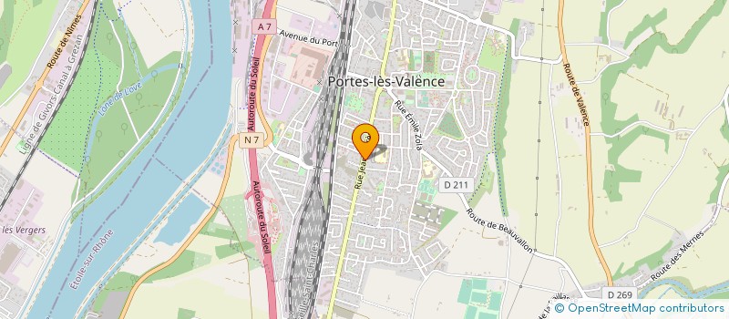localisation de l'entreprise MADAME NEILA ALOUI à VALENCE