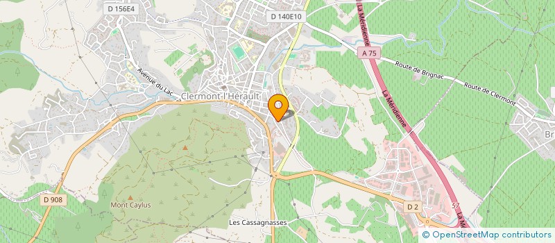 localisation de l'entreprise MADAME NEILA ARRADA à CLERMONT-L'HERAULT